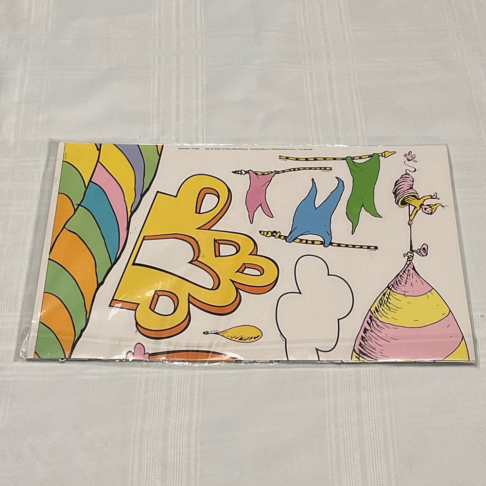 Dr. Seuss Oh! The Places You'll Go Bulletin Board Set - Blue, Yellow, Red - Picture 3 of 3